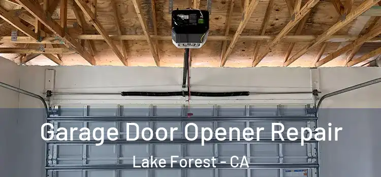  Garage Door Opener Repair Lake Forest - CA